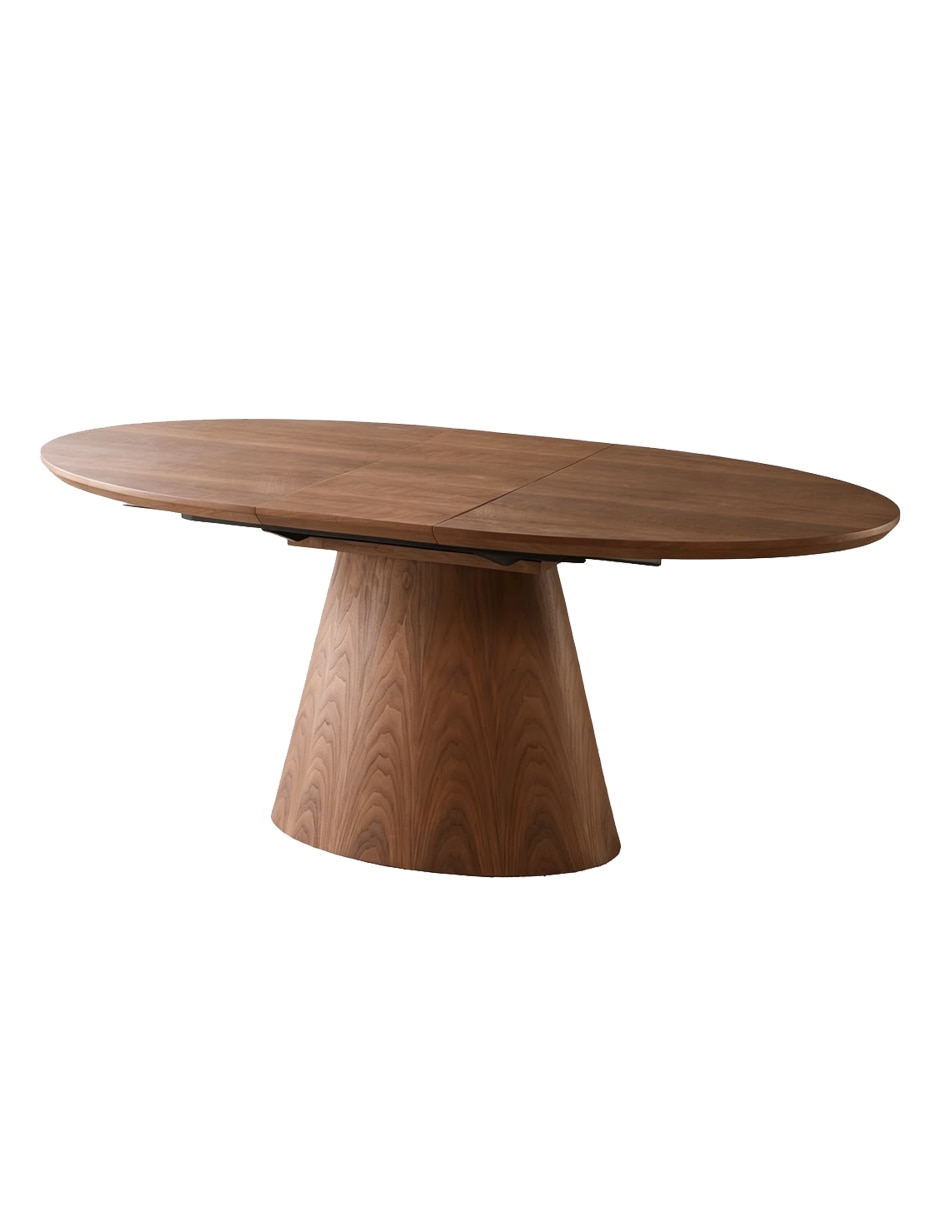 Mesa de comedor extensible armable oval Mesa de comedor extensible armable oval