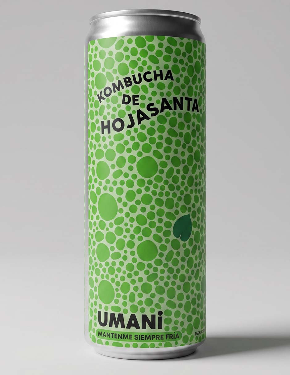 Bebida saborizada kombucha de hoja santa 355 ml Bebida saborizada kombucha de hoja santa 355 ml