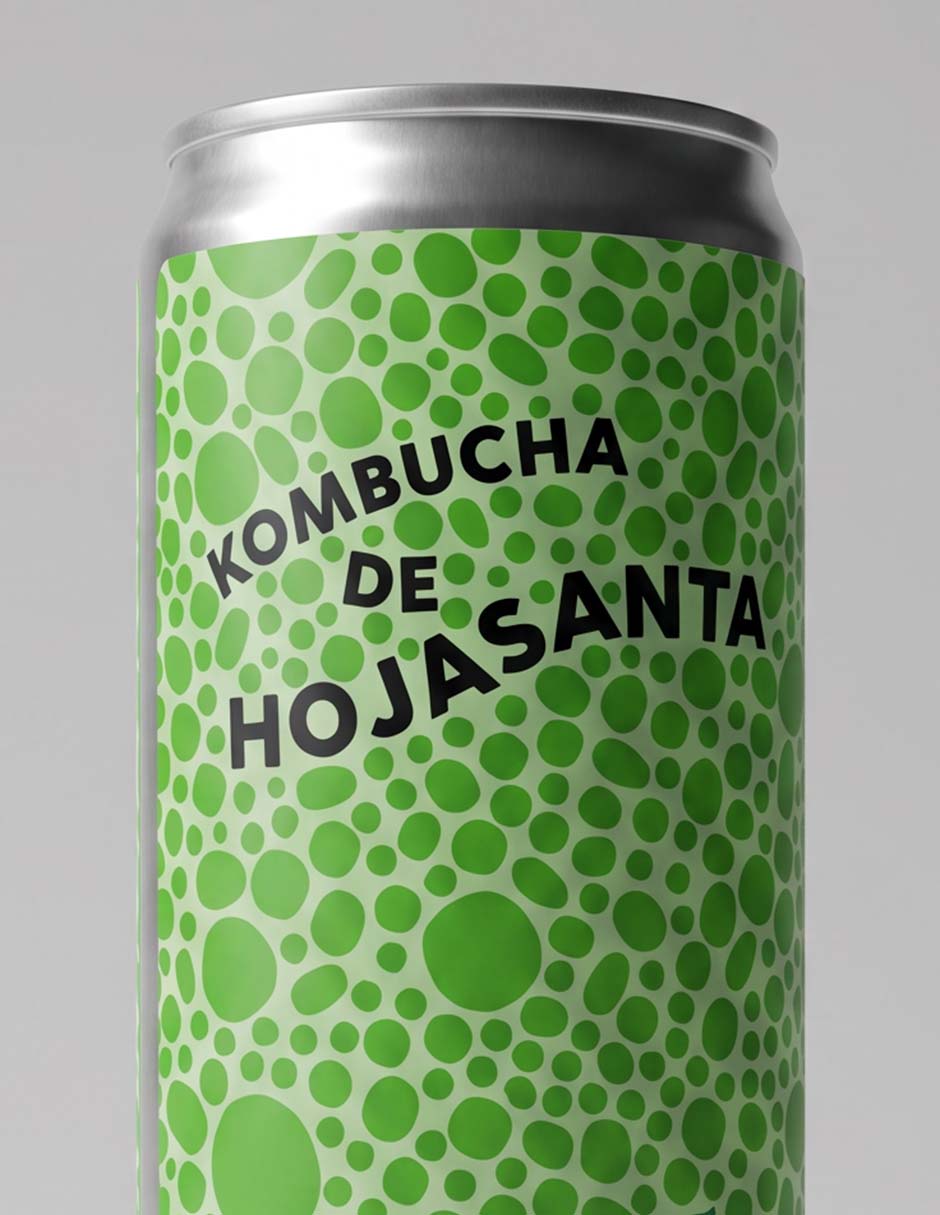 Bebida saborizada kombucha de hoja santa 355 ml 2