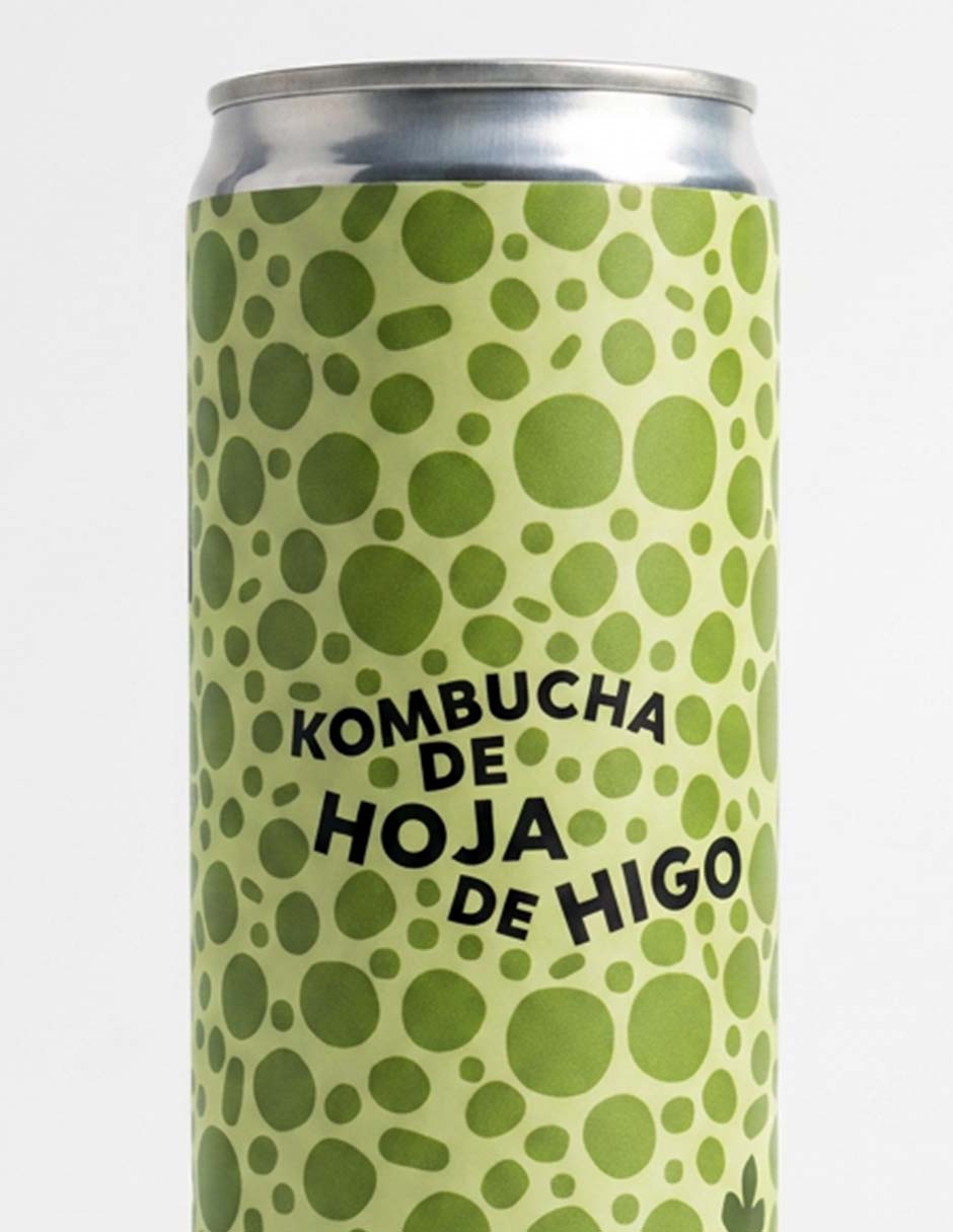 Bebida saborizada kombucha de hoja de higo 355 ml 2