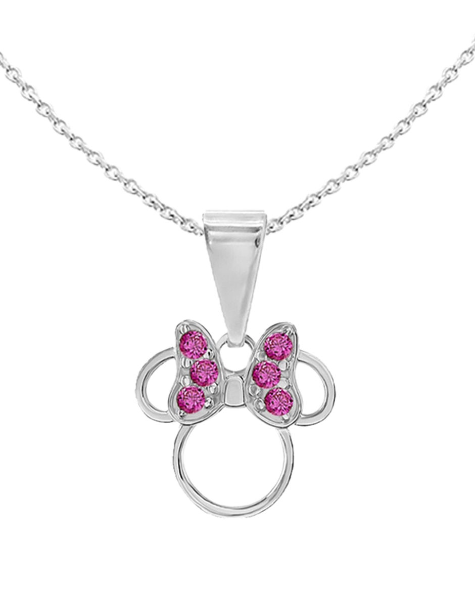 Joyería fantasía minnie de redonda disney alta joyeria de plata p 925