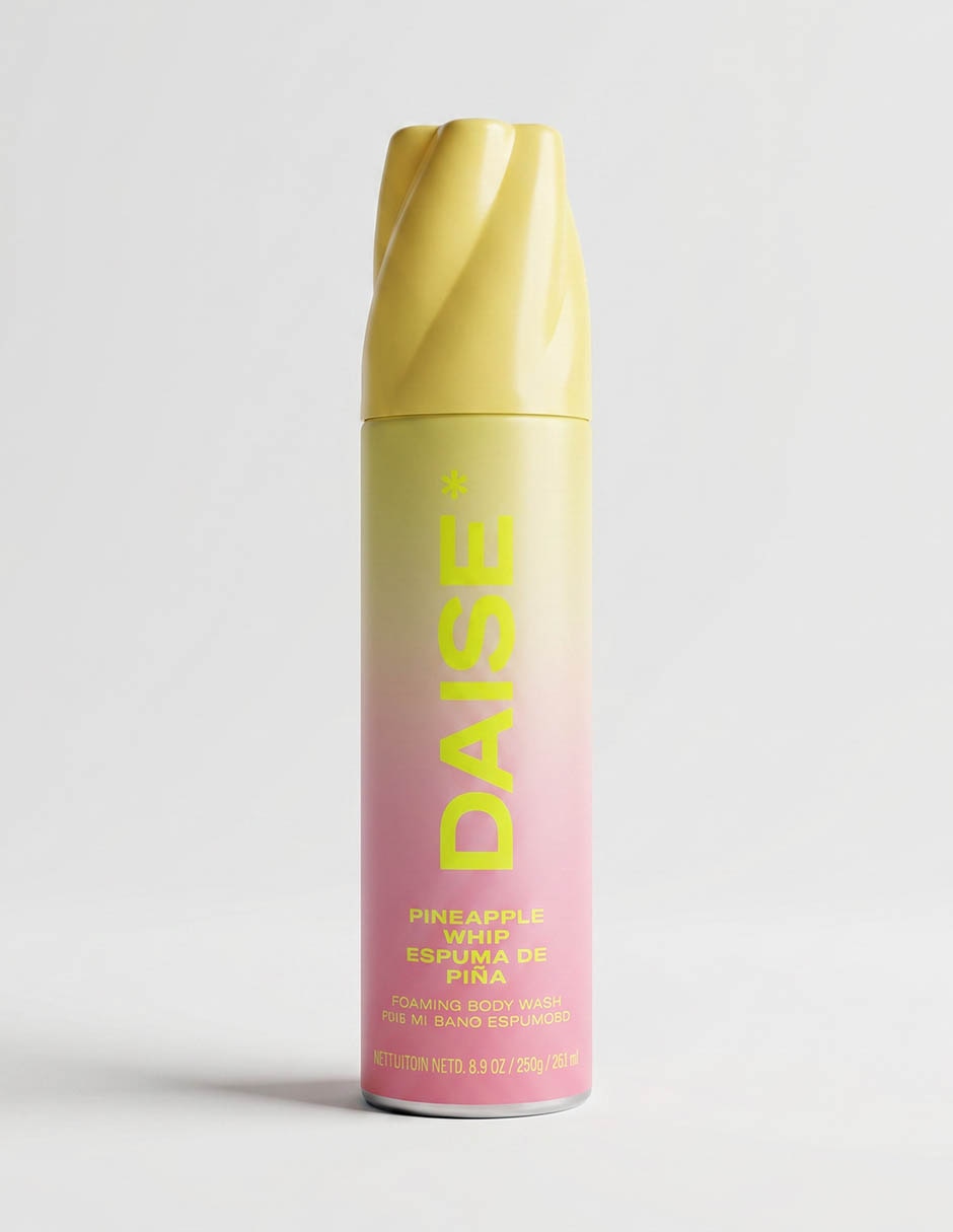 Gel corporal limpiador espuma de piña 1