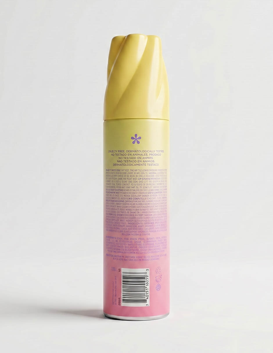 Gel corporal limpiador espuma de piña