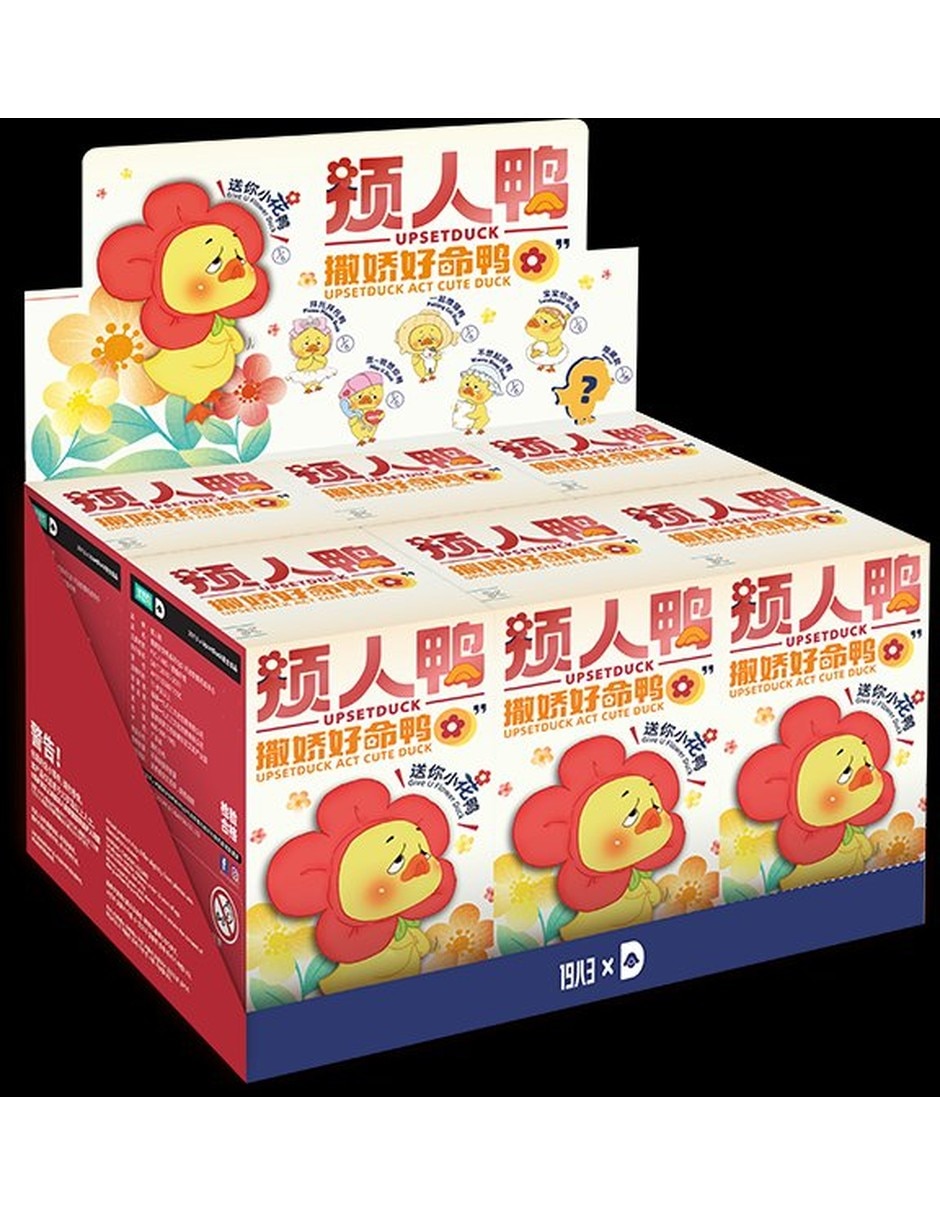 Set regalo upset duck act cute duck upset duck
