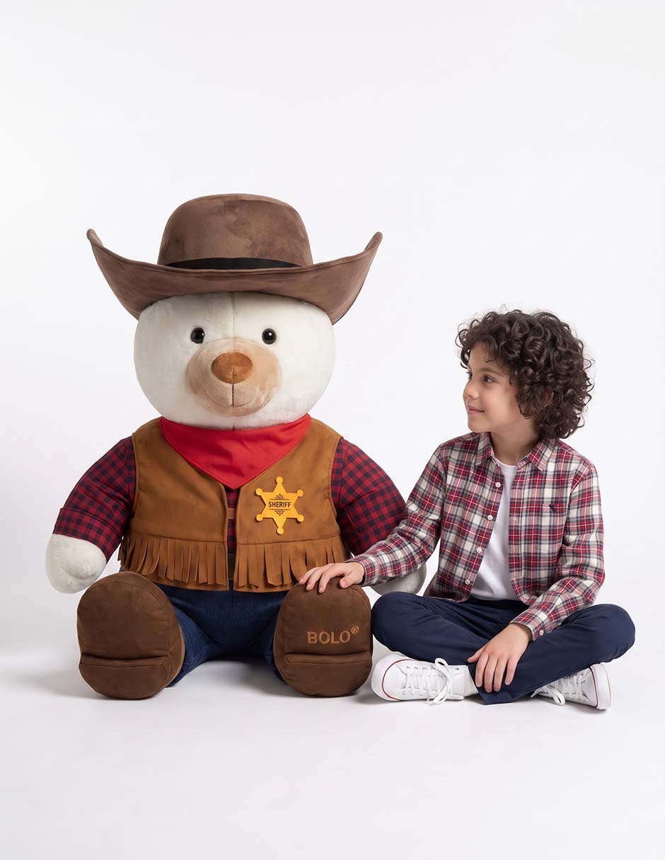 Peluche de bolo de 100 cm 2