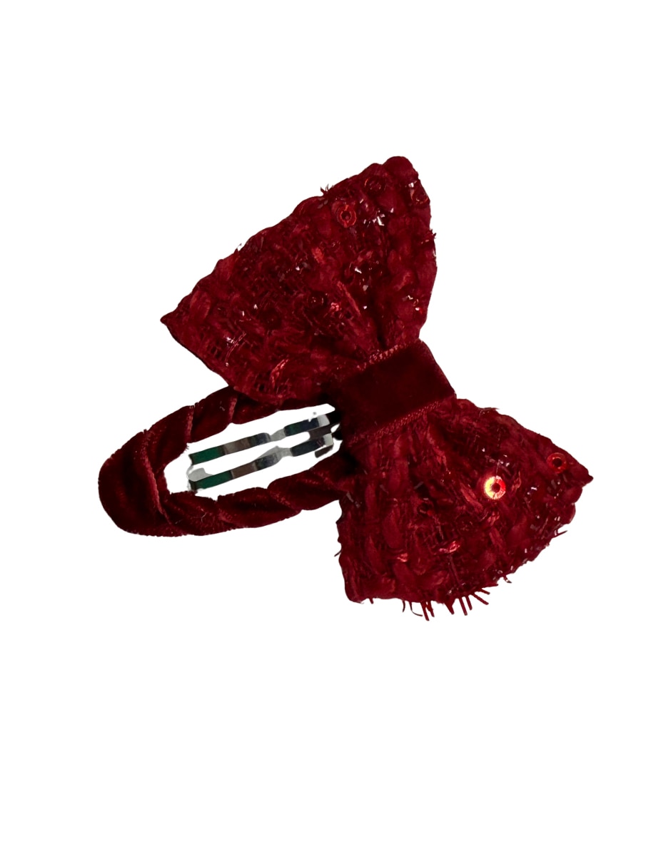 Broche para cabello Fiorella con acabado brillante 3