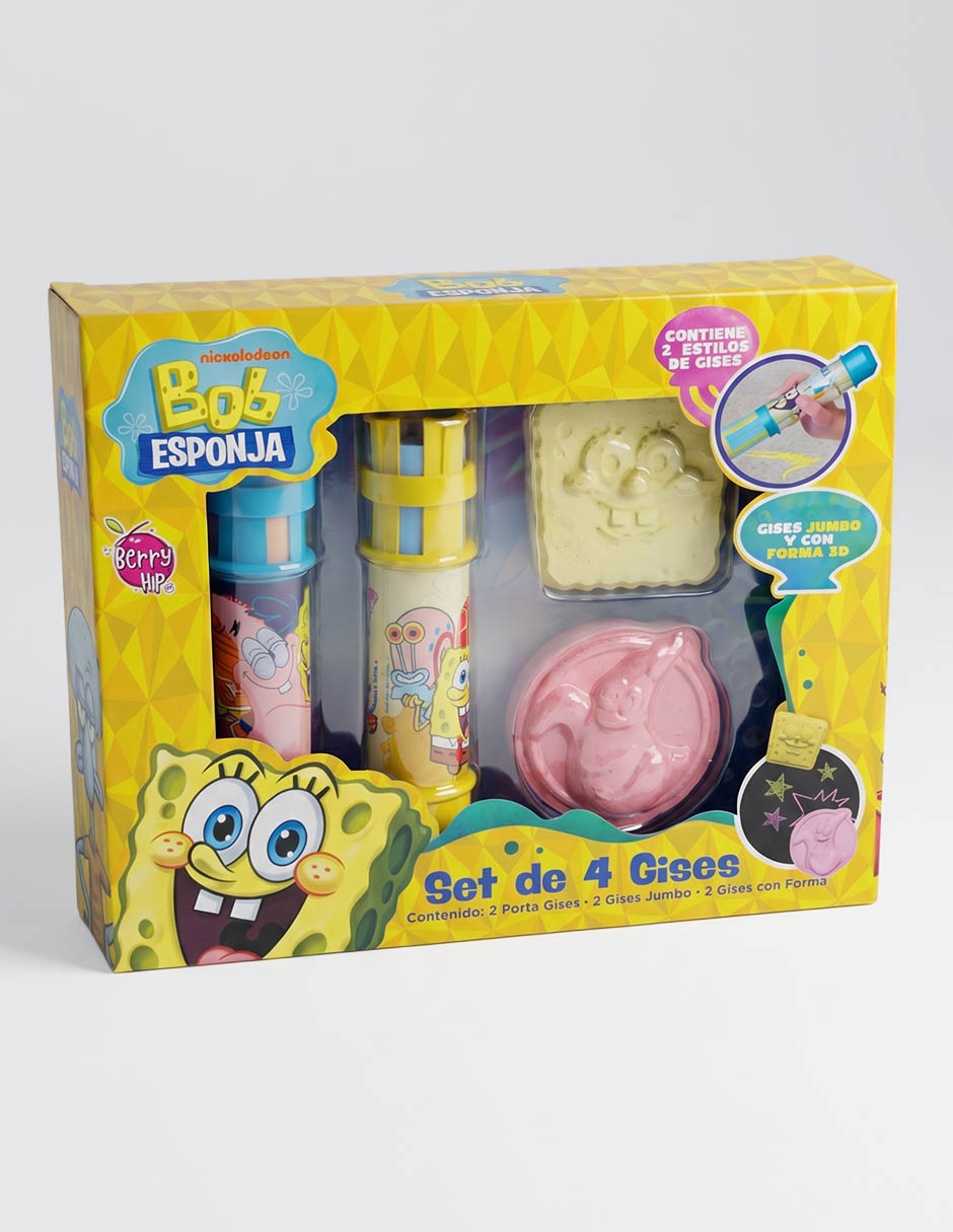 Set de papelería bob esponja y patricio 1