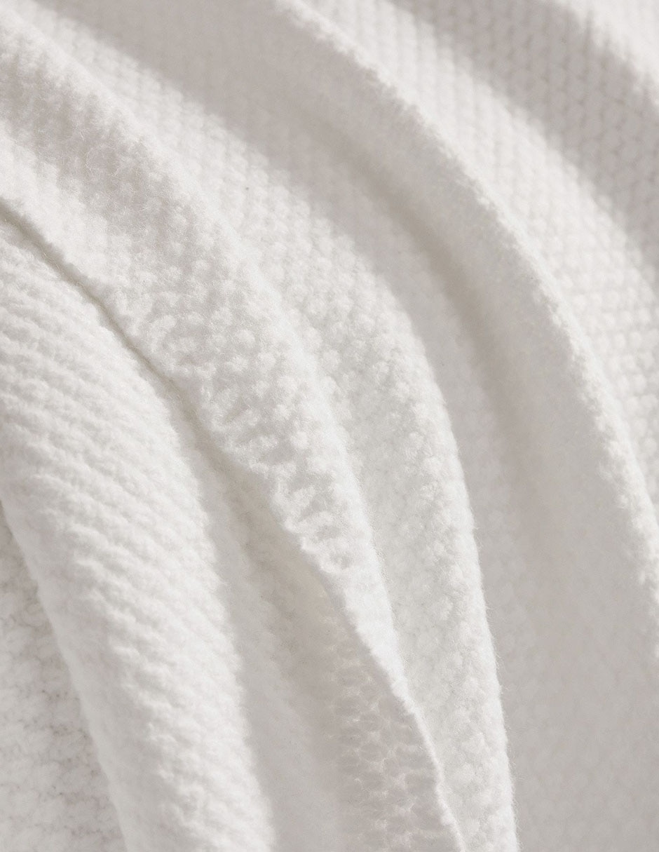 Cobija de tejido de punto Mini Scalloped 3