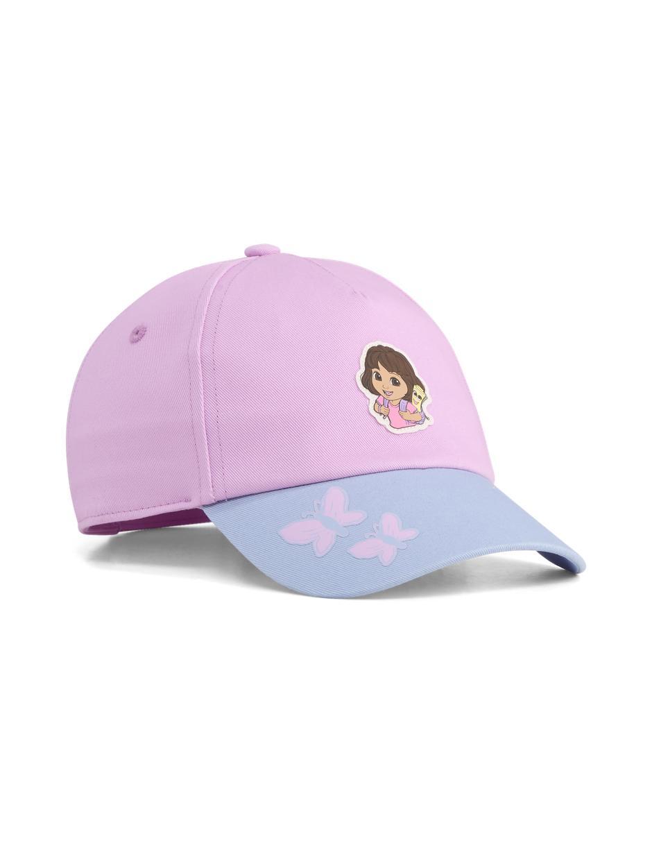 Gorra visera curva broche Dora The Explorer para niña