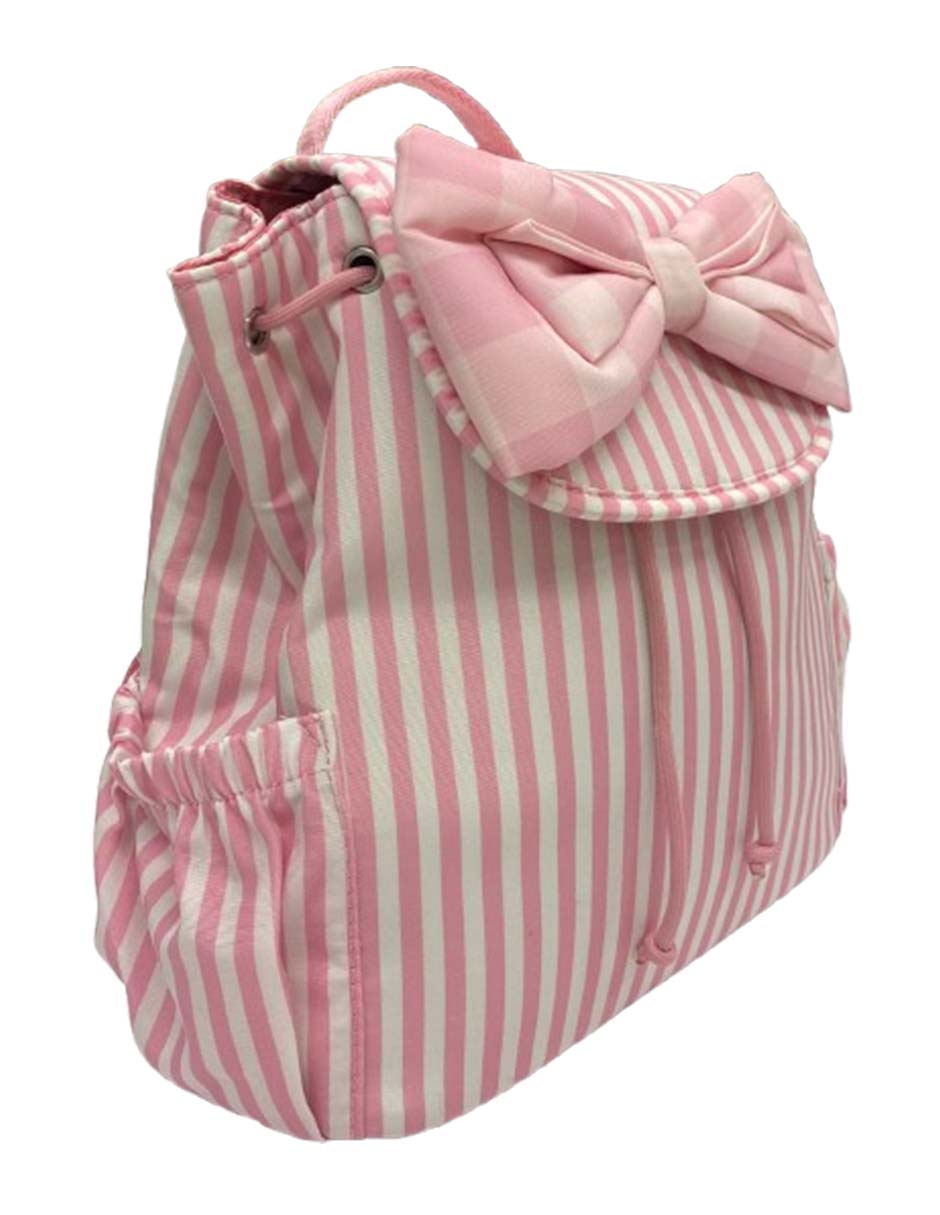 Set/bolsa backpack pv 2026 de algodón para niña 3