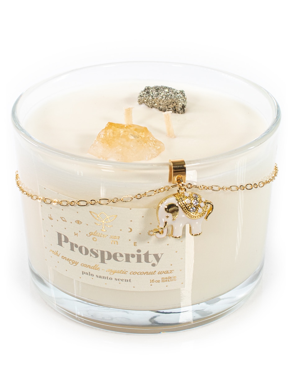 Kit de vela Home Prosperity 3 piezas aroma palo santo
