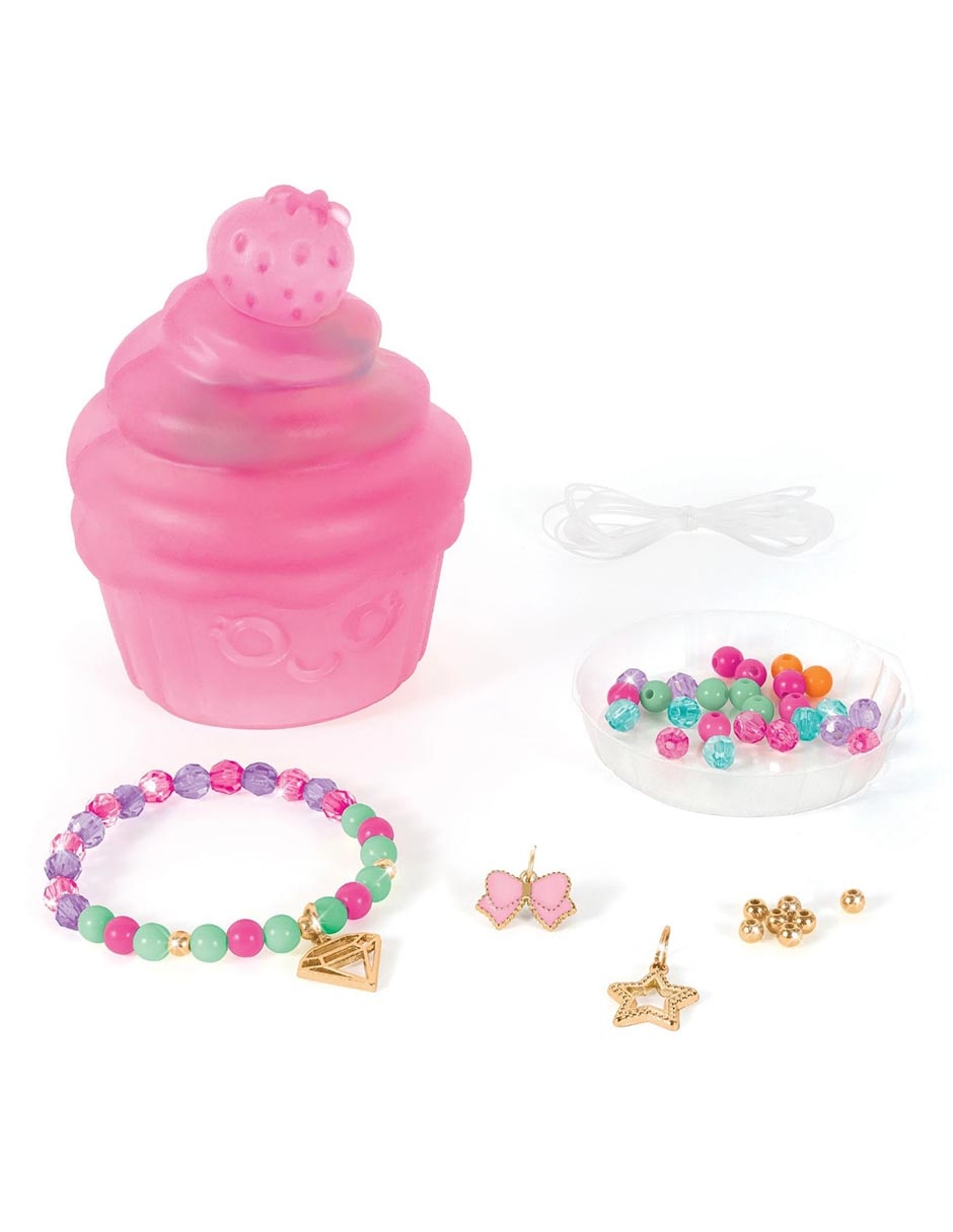 Kit de cupcake con pulseras sorpresa para niña
