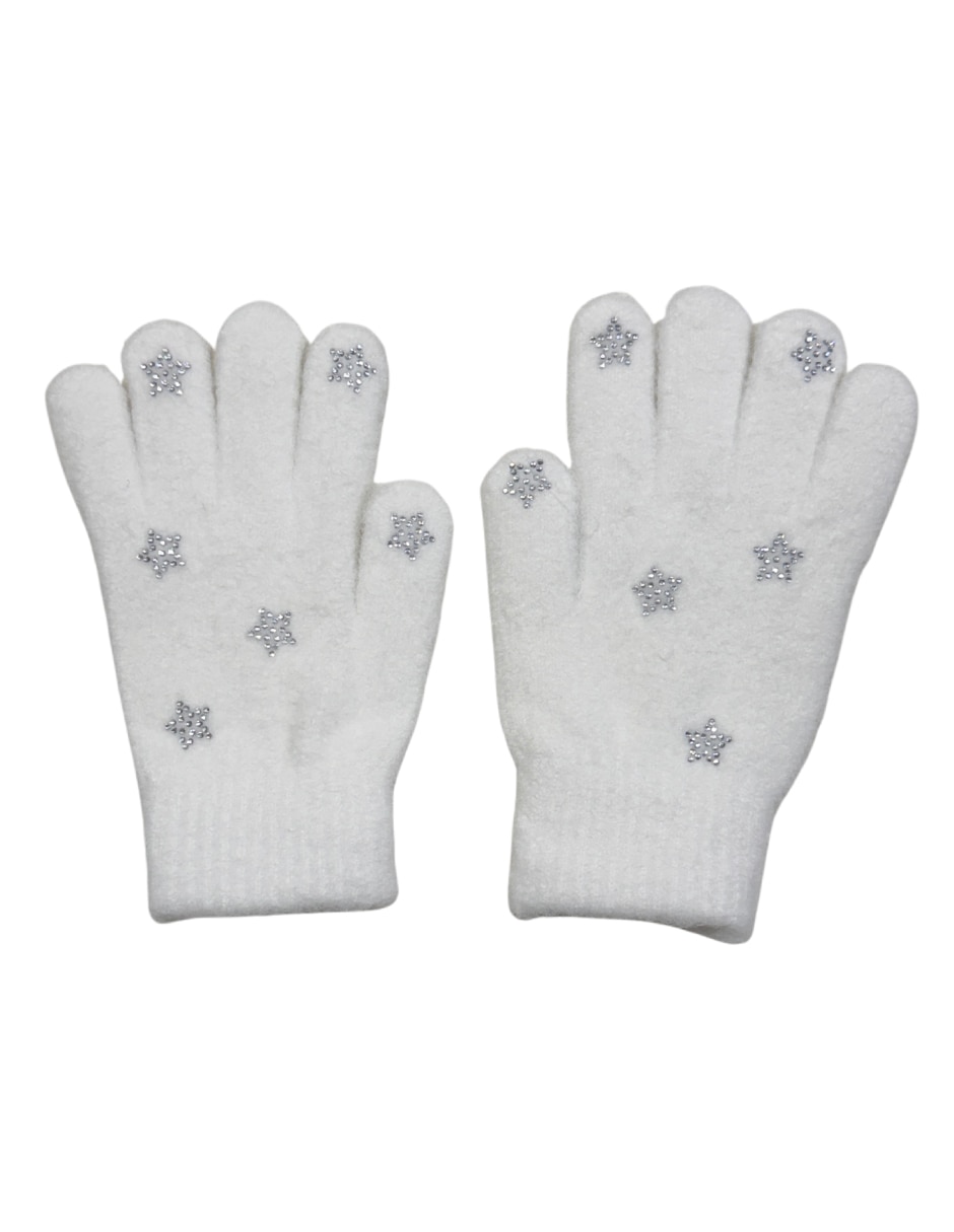 Guantes de poliéster para niña