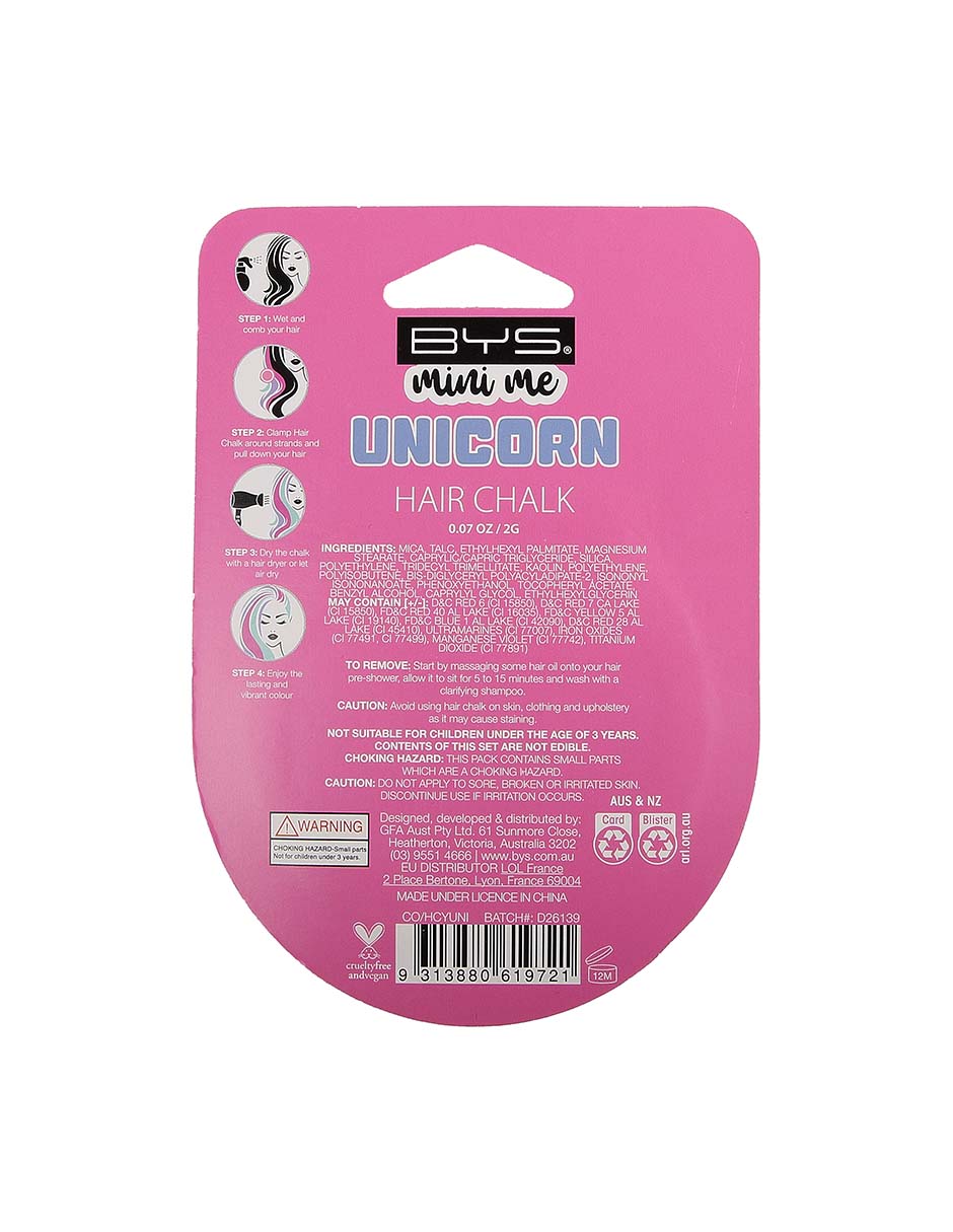 Set de peinado Unicornio 3