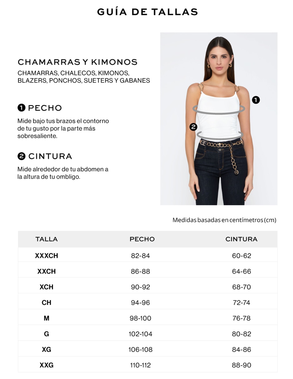 Chaleco de mezclilla para mujer 2