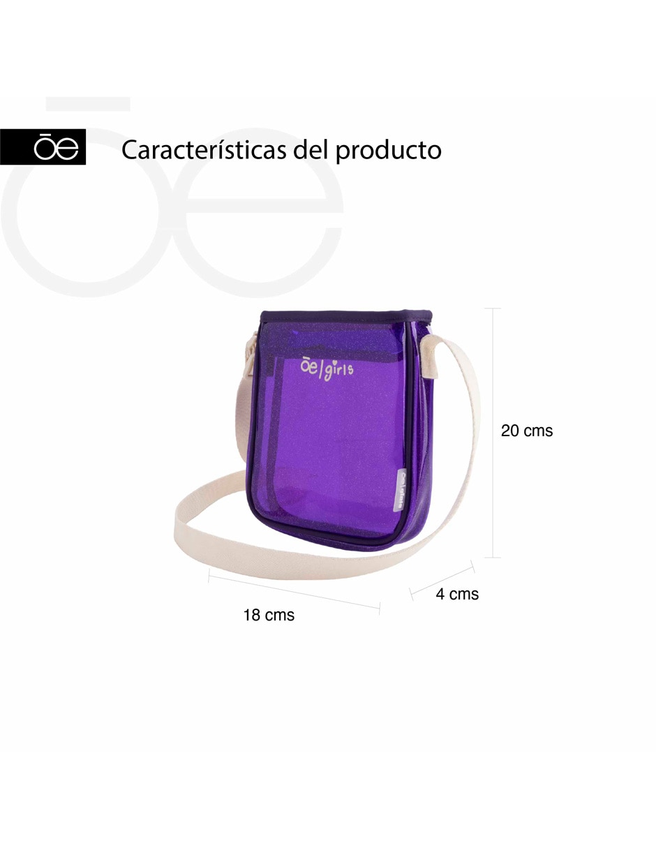 Bolsa crossbody taloon para niña 6