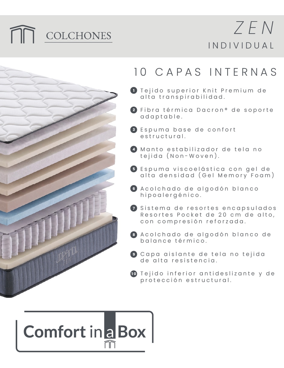 Colchón zen 4
