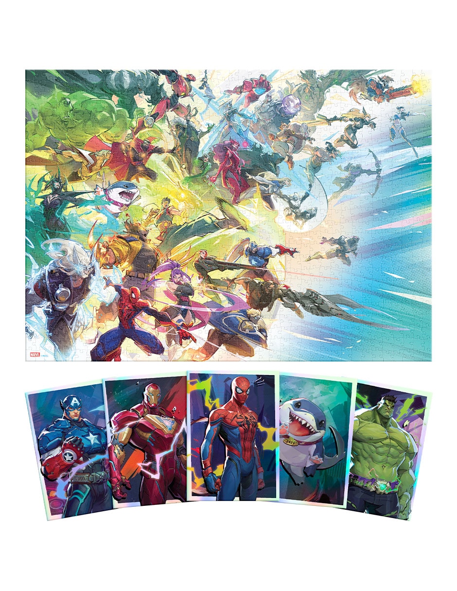 Rompecabezas premium marvel rivals 1000 piezas