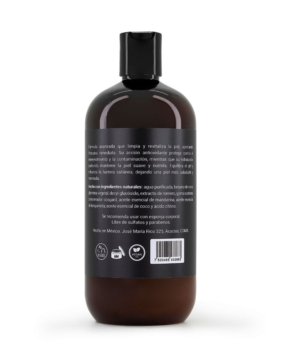 Jabón corporal - Men Body Wash Corporal Mandarina y Bergamota 480 ml Noryn 2