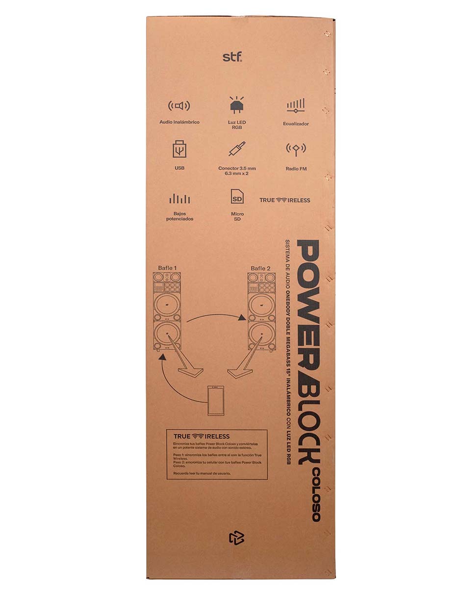 Bocina coloso bluetooth