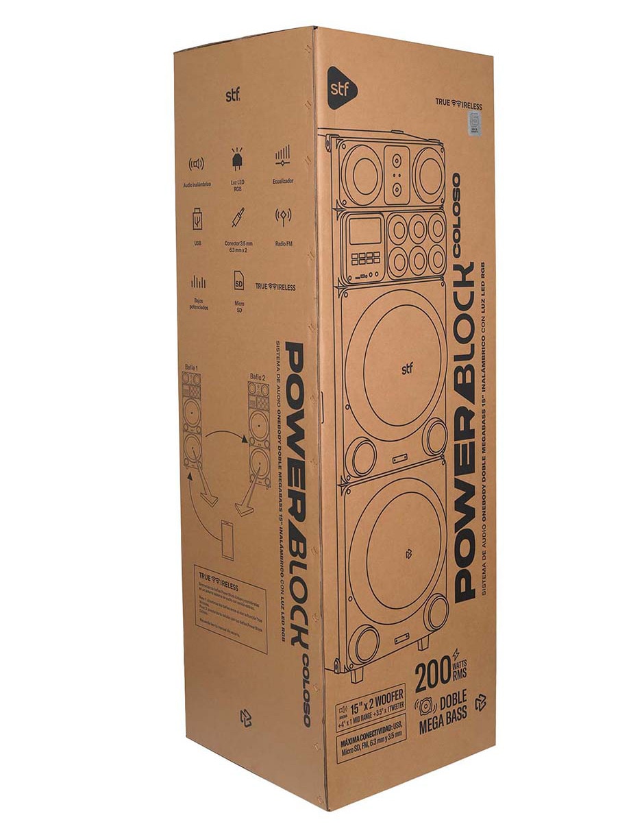 Bocina coloso bluetooth 6