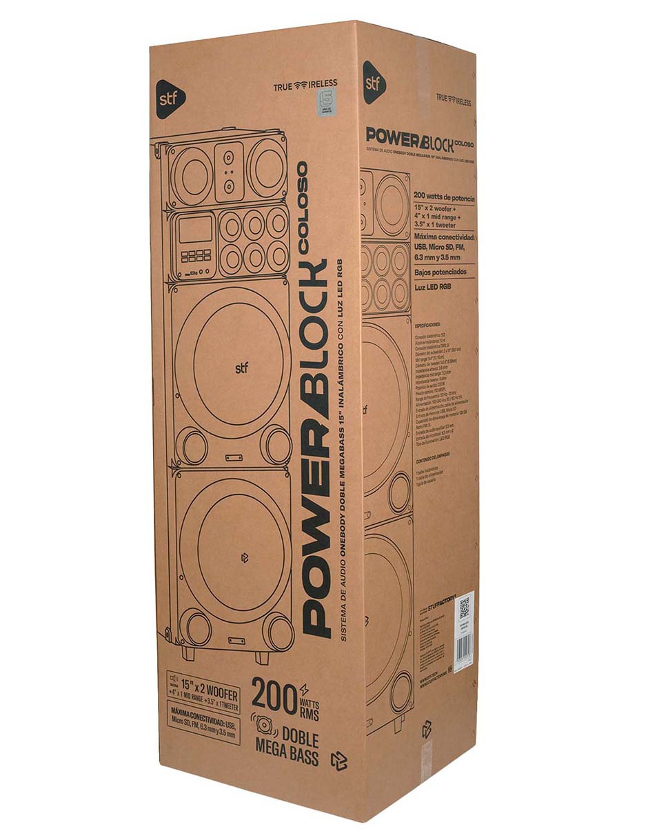 Bocina coloso bluetooth 7