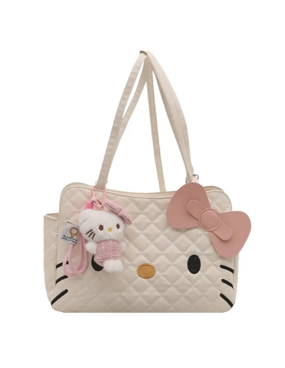 Bolsa dome hello kitty de algodón unisex Bolsa dome hello kitty de algodón unisex