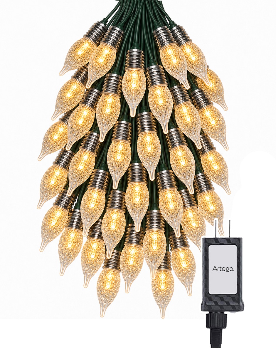 Serie luces led navidad vintage style kodiak con 100 focos Serie luces led navidad vintage style kodiak con 100 focos
