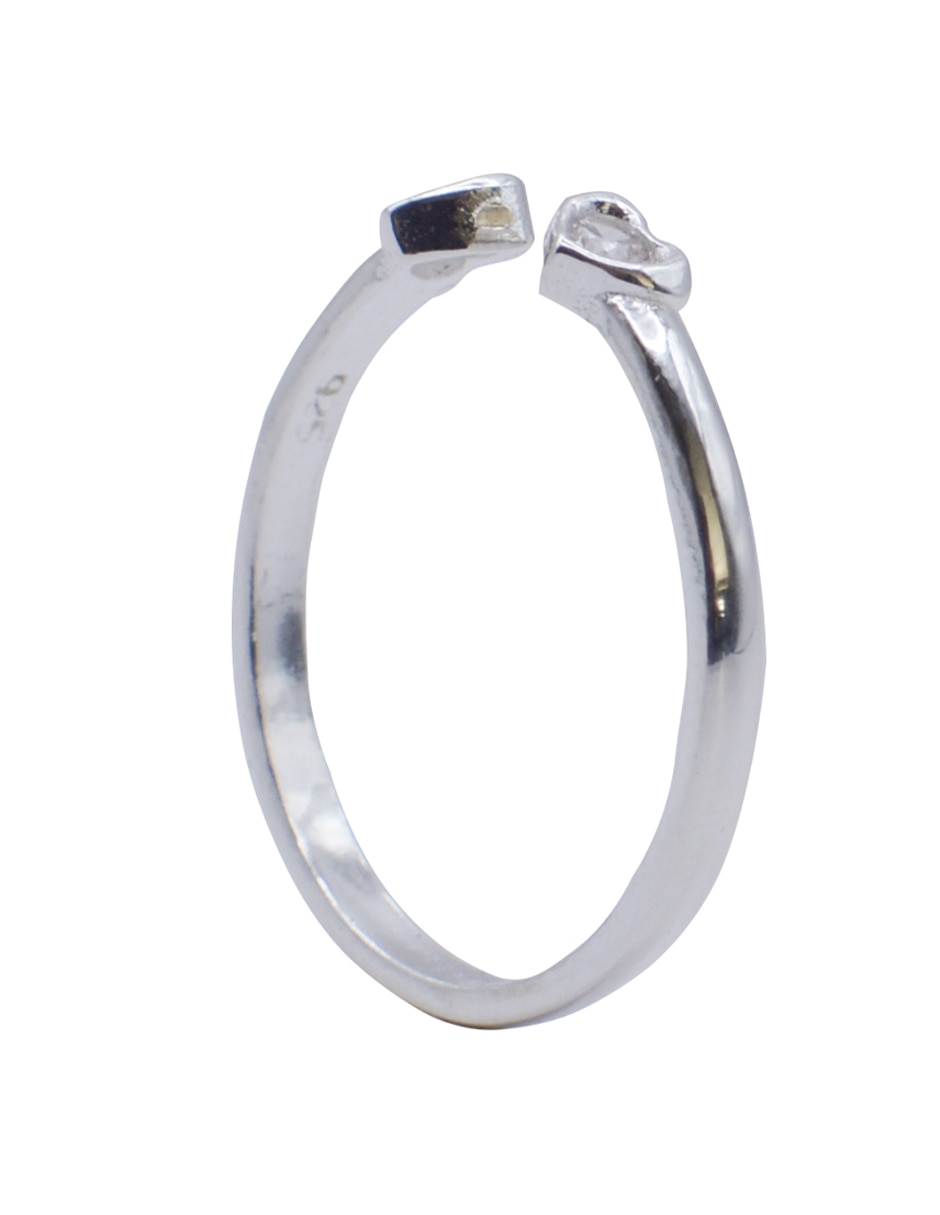 Anillo de corazón anillo disney princess p 925 de plata zirconia plateado