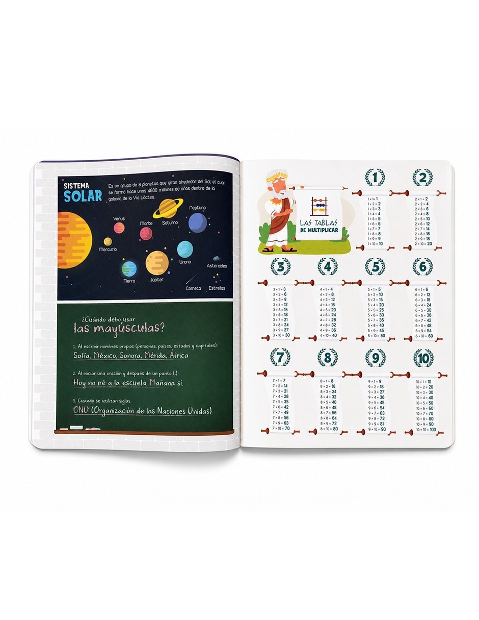 Set cuaderno hoja rayada 3