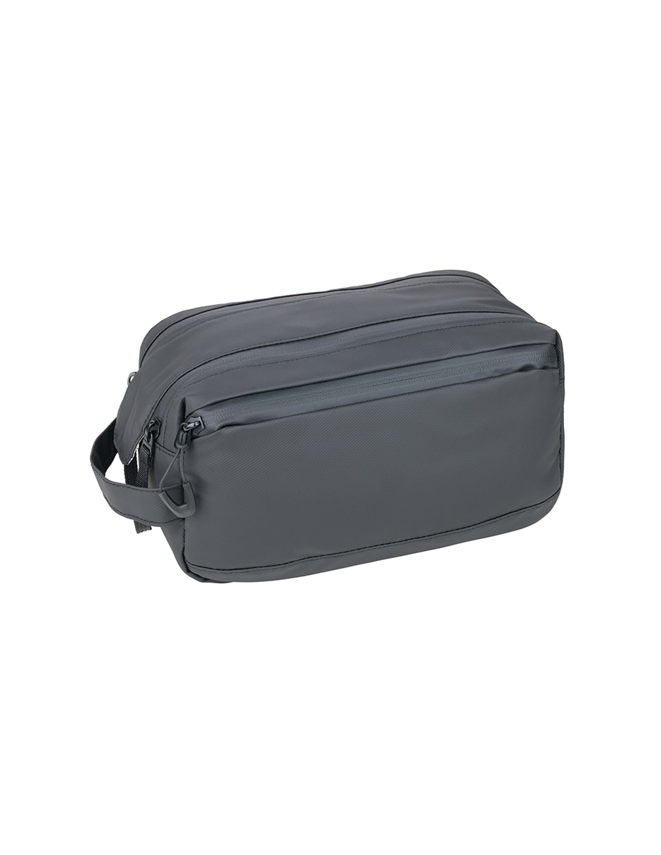 Neceser Troika Black Washbag 2 impermeable para hombre