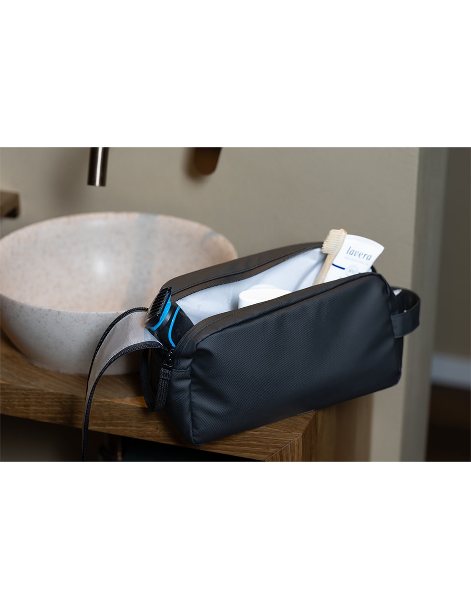 Neceser Troika Black Washbag 2 impermeable para hombre 4